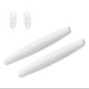 Vonxyz Rubber Kits Replacement for Oakley Half Wire 2.0 Sunglass - White view 2