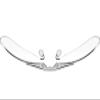 Vonxyz Rubber Kits Replacement for Oakley Half Wire 2.0 Sunglass - White view 4