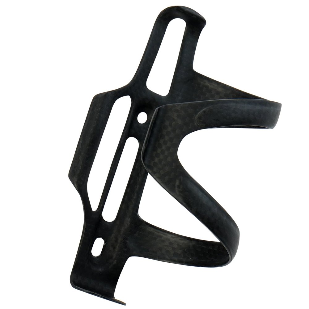 BRKURLEG Bike Water Bottle Holder Ultra-Light Carbon Fiber Bicycle Drink Bottle Cages with Screws Tool, for Road Bike MTB Cycling Black Matte