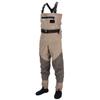 BASSDASH Mens Breathable Chest and Waist Convertible Waders for Fishing Hunting, Stocking Foot and Boot Foot Waders view 1