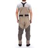 BASSDASH Mens Breathable Chest and Waist Convertible Waders for Fishing Hunting, Stocking Foot and Boot Foot Waders view 2