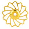 13T Aluminum Alloy Bicycle Derailleur Pulley, Bearing Rear Wheel with Hole Adapter, 11T/13T Compatible, 2-Piece Set view 2