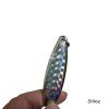 20pcs Fish WOW! 3/4oz Fishing Spoon with a Treble Hook Fish Jigging Casting Lure Baits - Silver Tape view 3