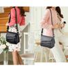 SYYHOME Crossbody Purses for Women PU Leather Hobo Shoulder Bags Travel Purses and Handbags Medium Pocketbooks (Purple) view 2