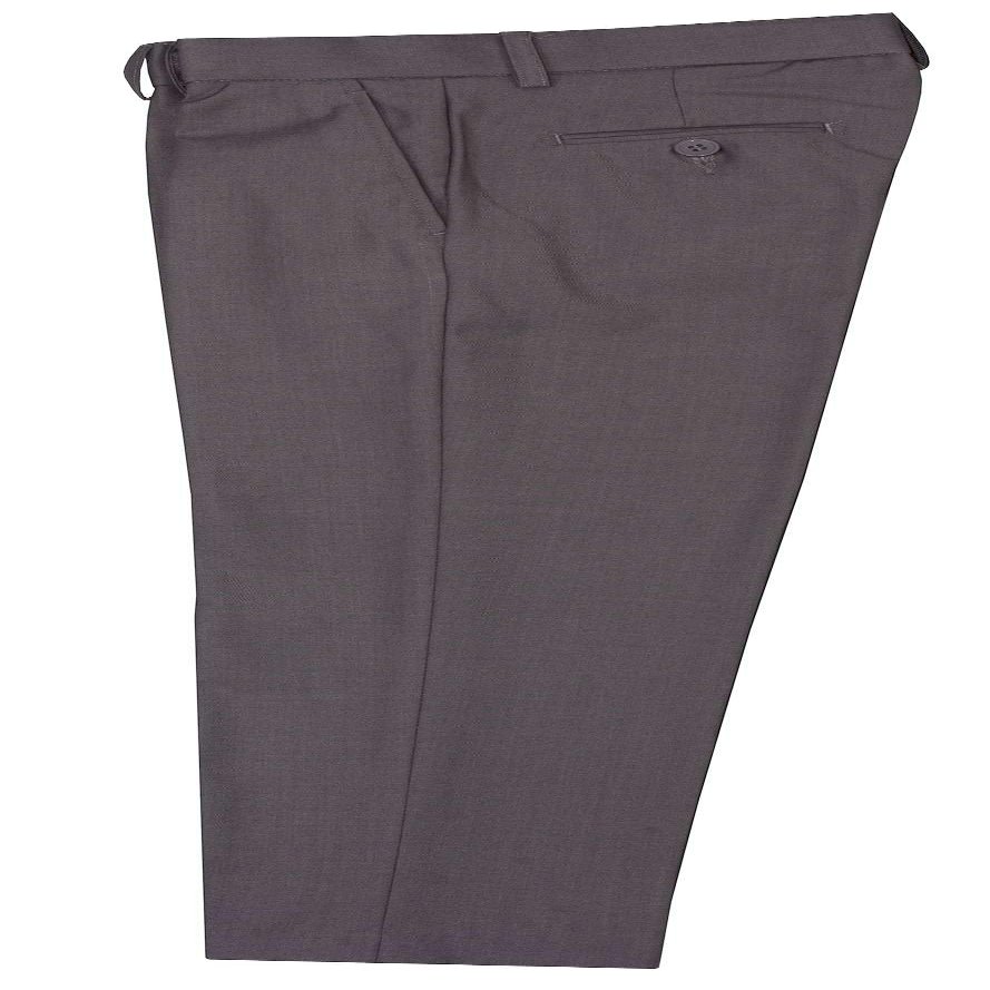 Tuxgear Boys Slim Fit Dress Pants with Adjustable Waist, (Light Grey, 16 Slim)