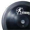 4THROWS 1KG Super Spin Competition Discus, Women & Girls (Black) view 3
