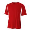 A4 Sportswear Adult Large Scarlet/White Cooling Tee view 1