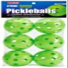 Tourna Strike Indoor Pickleballs Lime Green 6 Pack (PIKL-6-LG-I) view 1