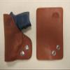 Fits S&W Bodyguard 380 with Built in Laser Brown Leather Wallet & Pocket Holster view 2