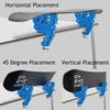 XCMAN Ski Snowboard Vise for Tuning,Waxing and Repair,Set of Non-Slip Vice Grips with Horizontal and Vertical and Tilt Working Positions,Rubber Ski Brake Retainers,Pair view 4