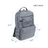 EXCELLENT ELITE SPANKER Outdoor Hydration Backpack Bundle Packs Water Bladder Carrier for 3L Water Bladder(Grey) view 2
