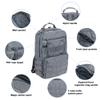 EXCELLENT ELITE SPANKER Outdoor Hydration Backpack Bundle Packs Water Bladder Carrier for 3L Water Bladder(Grey) view 3