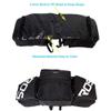 UNISTRENGH Bike Panniers Waterproof Bag - 3 in 1 Multi Function Messenger Panniers for Bicycles - Bicycle Rear Seat Trunk Bag - Saddle Bag for MTB Road Cycling (Black) view 4
