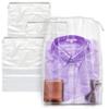 APQ Supply Drawstring Bags, Clear LDPE 2 Mil, 12 x 16 Inches, Pack of 100, Nylon Drawstring, Waterproof Storage & Travel Bags