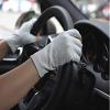 Women's Summer Fingerless Driving Gloves Cotton UV Sun Protection Gloves for Cycling Motorcycle Camping, Non Skid Palm (Grey) view 2