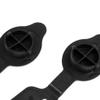 2 Pieces Fishing Rod Holder Cap and Gasket Kit fit for Flush Mount Rod Holder Kayak Boat Fishing Accessory view 4