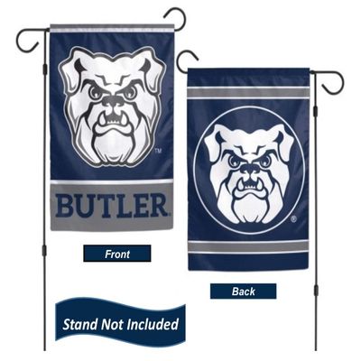 Butler Bulldogs Garden Flag 12.5 x 18 Inch Double Sided College Yard Banner Flag Is Printed in the USA and Licensed by Wincraft