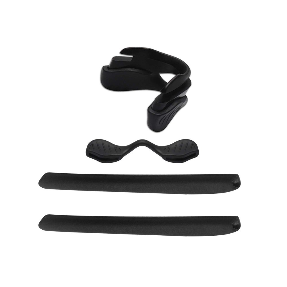 Millersawp EV Zero Pitch AF OO9388 Replacement Rubber Kits Compatible with Oakley Sunglass-Black