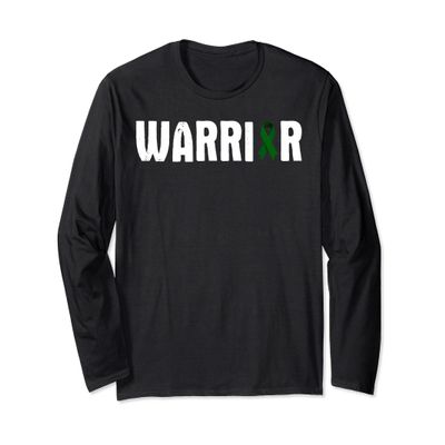Mental Illness Warrior - Awareness Fighter Quote Saying Long Sleeve T-Shirt