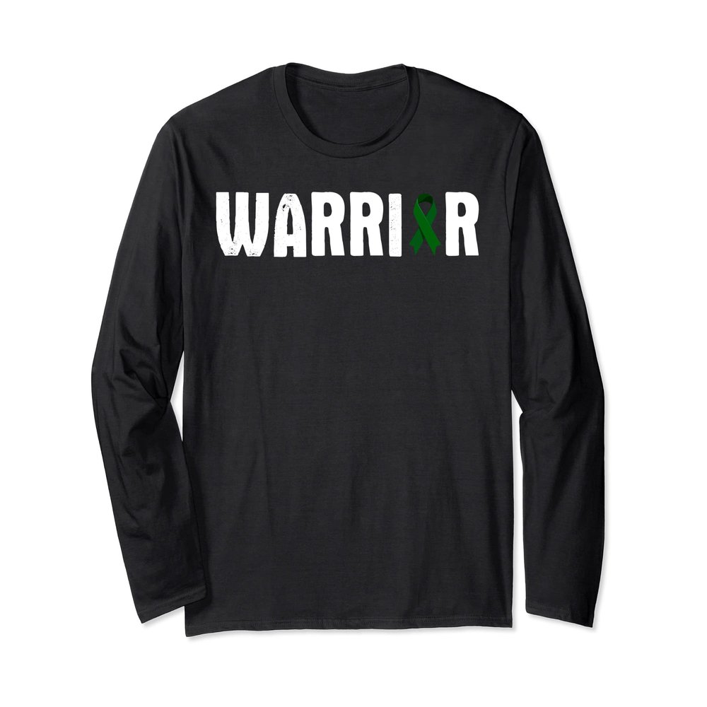 Mental Illness Warrior - Awareness Fighter Quote Saying Long Sleeve T-Shirt