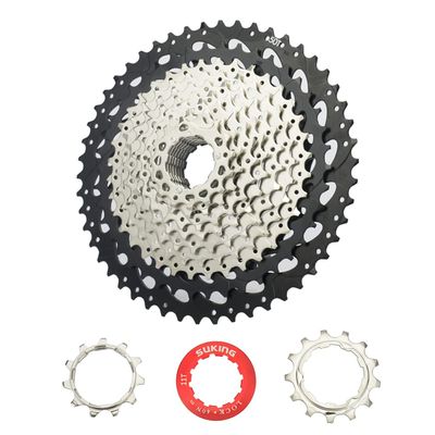CYSKY 11 Speed Cassette 11-50T Bike Cassette Sprocket Compatible with Shimano/Sram/Sunrace HG System Fit for Mountain Bike, Road Bicycle, MTB