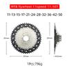 CYSKY 11 Speed Cassette 11-50T Bike Cassette Sprocket Compatible with Shimano/Sram/Sunrace HG System Fit for Mountain Bike, Road Bicycle, MTB view 2