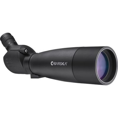 Barska Colorado 20-75x75 Angled Spotting Scope  BK-7 Porro Prism, Fully Coated Optics, Extendable Sunshade, Tripod & Soft Case Included  Ideal for Hunting, Bird Watching & Target Shooting