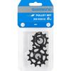 Shimano Spares GRX RD-RX810 Tension and Guide Pulley Set, Black, One Size view 1