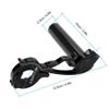 Bike Handlebar Extender Mount, Black Aluminum Alloy Bicycle Accessory Holder for Lights, Cameras, Speedometer, 22.2-31.8mm Compatible view 2