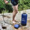 Homebeast Camp Solar Shower,Portable Outdoor Camping Shower Bag Pressure Shower with Foot Pump and Shower Nozzle Foldable Bathing Bag for Beach Swim Travel Hiking Backpacking view 3