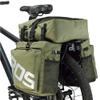 UNISTRENGH Bike Panniers Waterproof Bag - 3 in 1 Multi Function Messenger Panniers for Bicycles - Bicycle Rear Seat Trunk Bag - Saddle Bag for MTB Road Cycling (Army Green) view 1