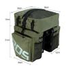 UNISTRENGH Bike Panniers Waterproof Bag - 3 in 1 Multi Function Messenger Panniers for Bicycles - Bicycle Rear Seat Trunk Bag - Saddle Bag for MTB Road Cycling (Army Green) view 2