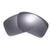 NicelyFit Polarized Replacement Lenses for Oakley Turbine Glass Frame Sunglasses (Black) view 1