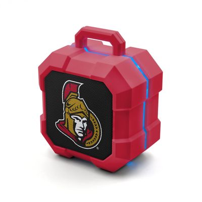 NHL Ottawa Senators ShockBox LED Wireless Bluetooth Speaker, Team Color