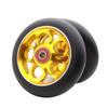 2Pcs 110mm Pro Scooter Wheels with Abec 9 Bearings Fit for MGP/Razor/Lucky Envy/Vokul Pro Scooters Replacement Wheels (Gold) view 1