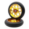 2Pcs 110mm Pro Scooter Wheels with Abec 9 Bearings Fit for MGP/Razor/Lucky Envy/Vokul Pro Scooters Replacement Wheels (Gold) view 3
