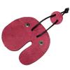 Hide & Drink, Archery Finger Tab, Protect Guard for Recurve Bows, Finger Protector, Shooting Practice Gear Sports & Outdoors, Full Grain Leather, Handmade (Sangria, Right Handed) view 2