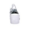 24 Hour Comfort Cora (1832) Women's Wide Width Comfortable Leather Slingback Clogs White 11 view 4