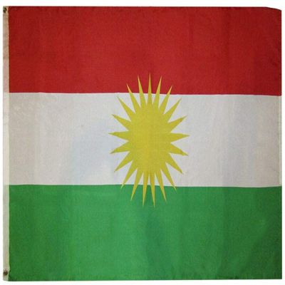 American Wholesale Superstore 3x5 Country of Kurdistan 3'x5' Premium Rough Tex 100D Oxford Polyester Flag