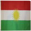 American Wholesale Superstore 3x5 Country of Kurdistan 3'x5' Premium Rough Tex 100D Oxford Polyester Flag view 1