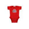 Two Feet Ahead Ohio State Buckeyes Hearts Baby Bodysuit Creeper Baby Girl Clothes for Newborn Infants (12 Months, Ohio State Buckeyes) view 1