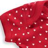 Two Feet Ahead Ohio State Buckeyes Hearts Baby Bodysuit Creeper Baby Girl Clothes for Newborn Infants (12 Months, Ohio State Buckeyes) view 2