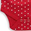 Two Feet Ahead Ohio State Buckeyes Hearts Baby Bodysuit Creeper Baby Girl Clothes for Newborn Infants (12 Months, Ohio State Buckeyes) view 3
