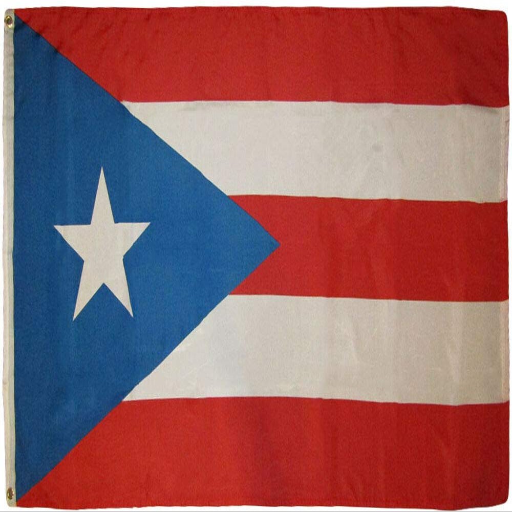 AES American Wholesale Superstore 3x5 Puerto Rico Rican Light Blue 3'x5' Rough Tex 100D Oxford Polyester Flag
