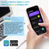 EXERPEUTIC 900E EXERWORK No Impact Bluetooth Smart Cloud Fitness Under Desk Elliptical with Extendable Chair Hook and Free App view 4