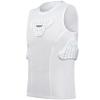 TUOY Youth Padded Shirt Chest Rib Protector Heart Guard Sternum Protective Compression Shirt for Baseball Football Basketball Lacrosse - Medium view 1