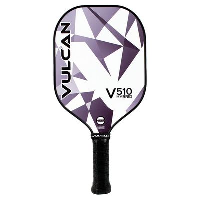 Vulcan | V510 Pickleball Paddle | Hybrid Performance | Polypropylene Core - Carbon Fiber Surface | USAP Approved | Multiple Colors