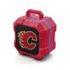 NHL Calgary Flames ShockBox LED Wireless Bluetooth Speaker, Team Color view 1
