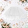Bbonlinedress White Tutu for Women Adult White Christmas Tulle Skirt Birthday Party Ballet Dance Puffy Skirt Ivory XL view 2