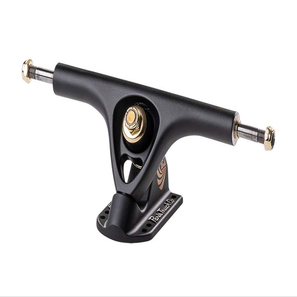 Paris V3 180mm 50 Longboard Skateboard Trucks (Matte Black, Set of 2)